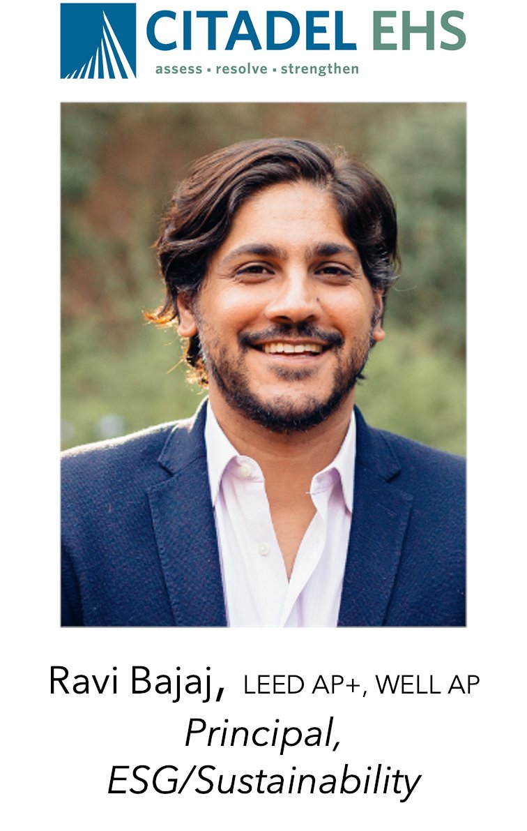 Join Citadel’s Principal, ESG/Sustainability, Ravi Bajaj, who will be speaking at a USGBC-Los Angeles webinar about Indoor Air Quality for construction.
Register here lnkd.in/gQcCe8ch
#iaq #indoorairquality #usgbc