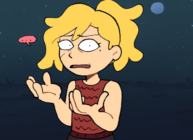 IvySundews's tweet photo. … too soon ? (he was actually trying to cheer her up , I think grime is just bad with feelings) also I miss the freakin toads #amphibia https://t.co/WDCZac6KKy
