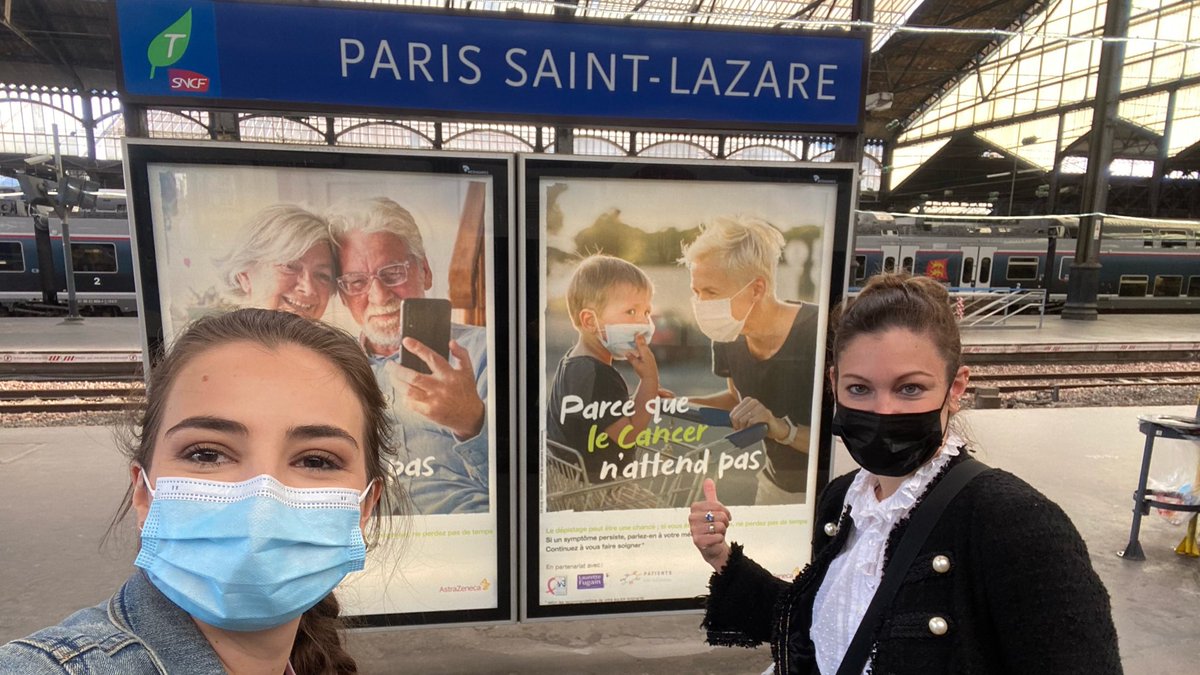 [Client Story]
⌛️Cet été, le #cancer ne prenait pas de #vacances !
👏🏼L’Agence est fière d’avoir accompagné @AstraZenecaFR <a href="/EuropaDonnaFR/">Europa Donna France</a> <a href="/AssoALF/">Association Laurette Fugain</a> <a href="/reseauKpoumon/">Mon Réseau Cancer du Poumon</a> dans la déclinaison et le déploiement de la campagne #LeCancerNattendPas en gares et commerces de proximité