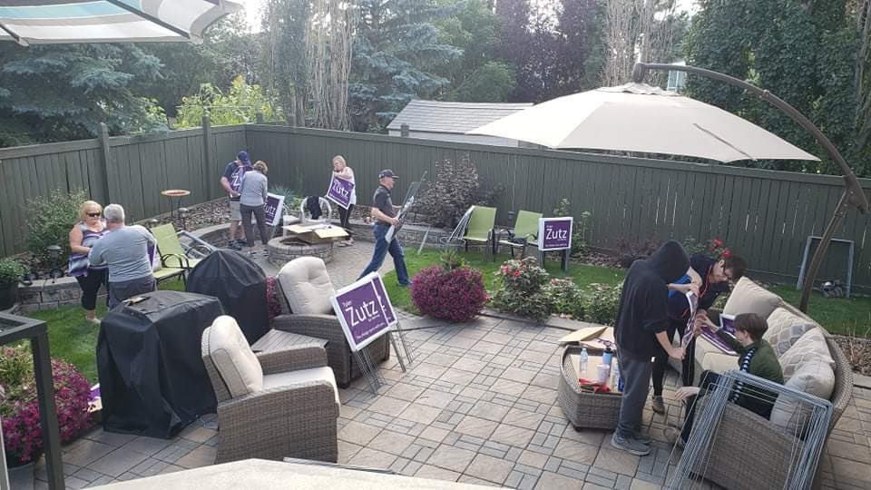 TylerZutz's tweet photo. Sign assembly night was a blast! Thank you to all of the volunteers who joined me!
#WardAnirniq #campaignvolunteer #yegvolunteers #campaignsigns #yegcc #yegvote #voteZutz #requestasign https://t.co/qkXWNOPkRt