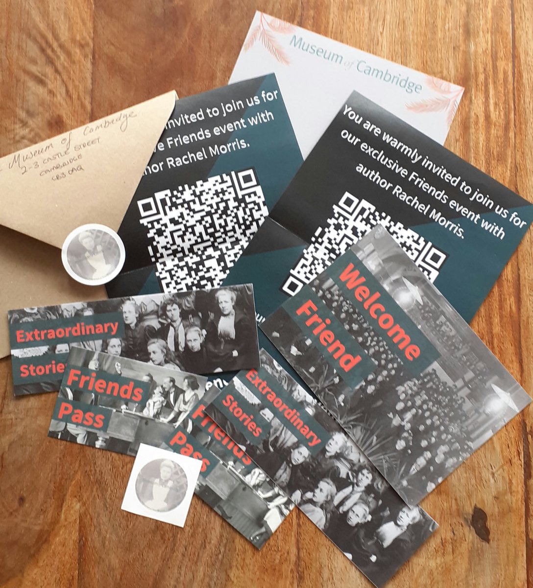 LucyWCam's tweet photo. I'm thrilled with my FRIENDS pack @MuseumofCamb Good value and generous: 
* free admission any time + guest 
* free entry to all virtual events + guest 
* 15% shop discount 
* 15% discount private hire 
* regular newsletter 
* invitation to Friends-only events
TIME TO JOIN! https://t.co/pvAVW7kyeb