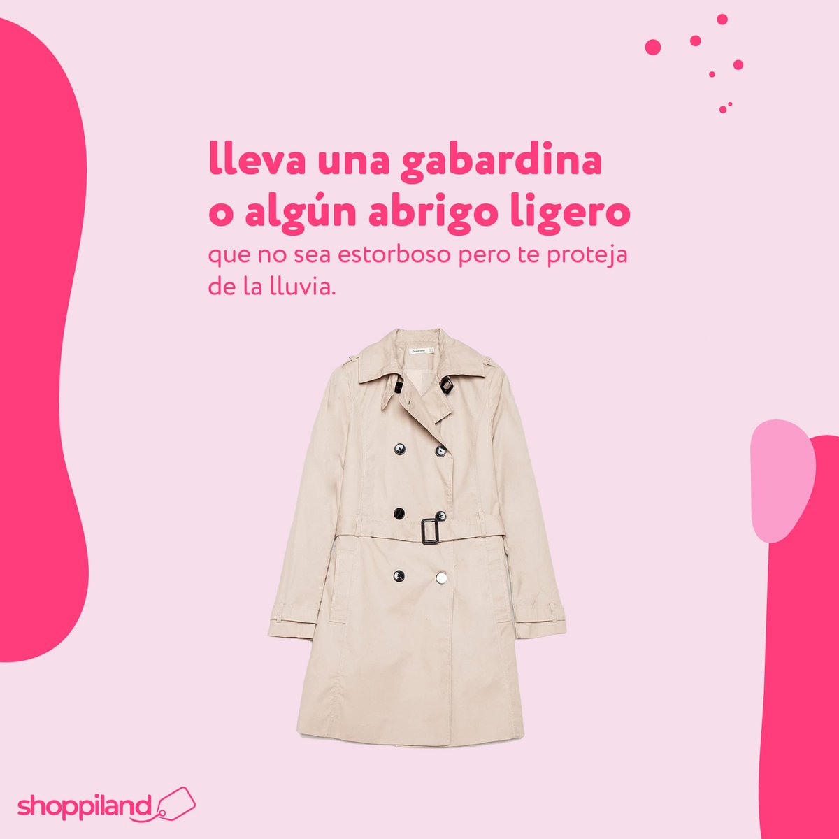 ShoppilandMx's tweet image. Estos tips te guiarán en estos días de tanto calor &amp;amp; muchísima lluvia ☀️⛈
 #moda #tipdemoda #lluvia #calor #shopping