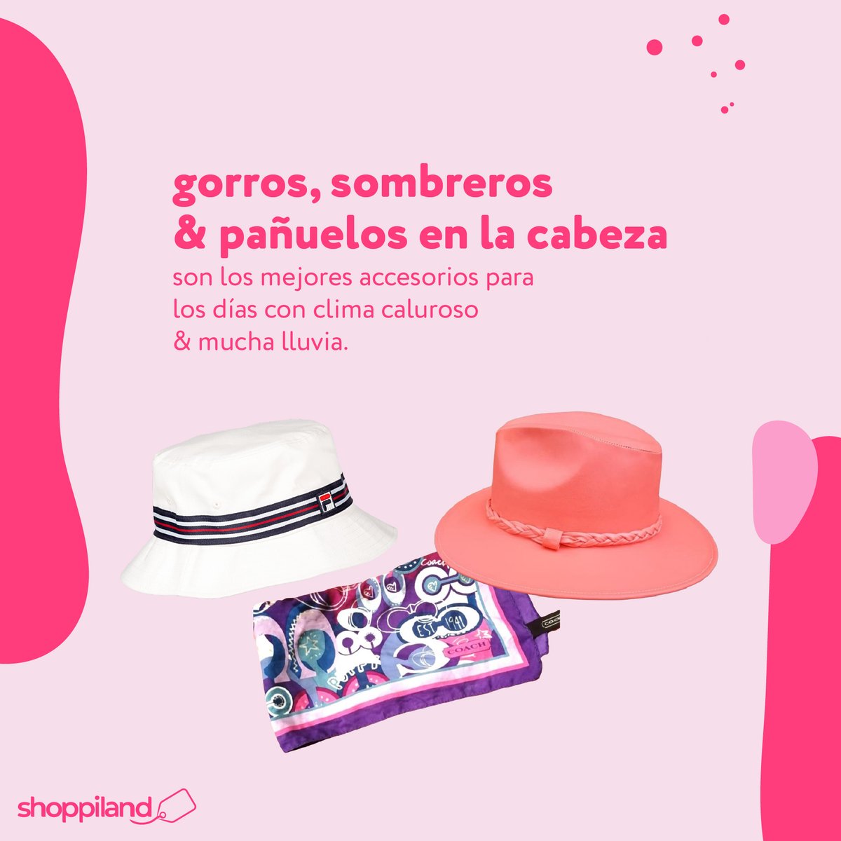 ShoppilandMx's tweet image. Estos tips te guiarán en estos días de tanto calor &amp;amp; muchísima lluvia ☀️⛈
 #moda #tipdemoda #lluvia #calor #shopping