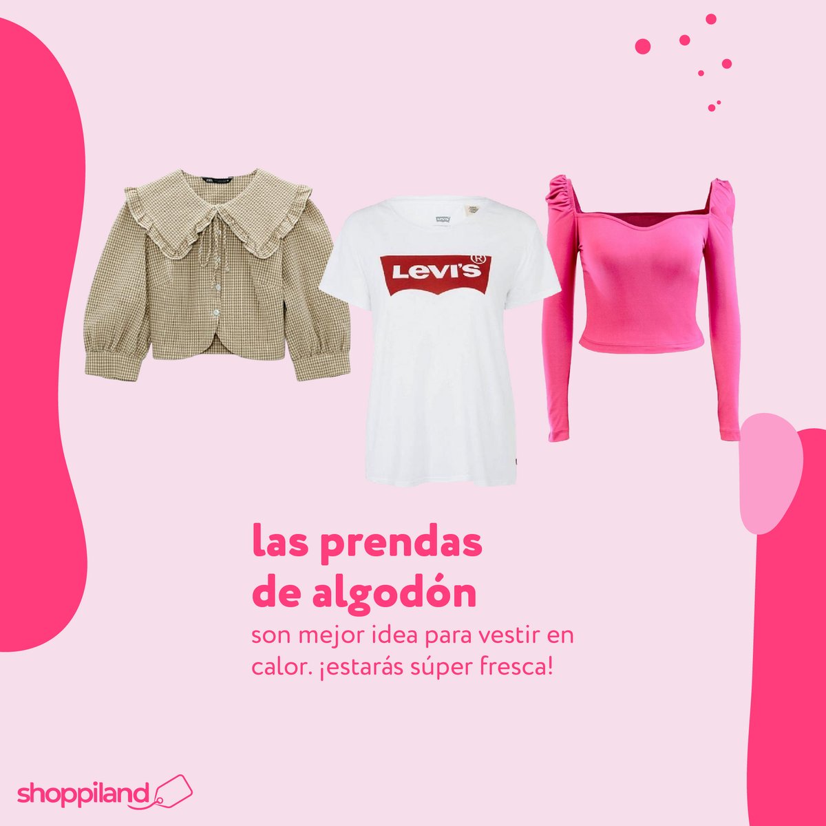 ShoppilandMx's tweet image. Estos tips te guiarán en estos días de tanto calor &amp;amp; muchísima lluvia ☀️⛈
 #moda #tipdemoda #lluvia #calor #shopping
