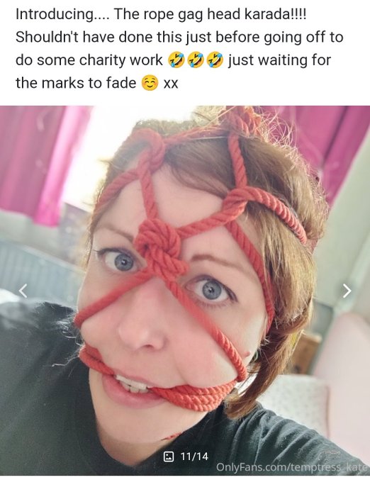 Rope gag head karada!!! Now on my @onlyfans https://t.co/Sb60PPqv2f https://t.co/M591RyEG1w<a href="/tag/bdsm"class="tags"><span>#bdsm</span></a><a href="/tag/bondage"class="tags"><span>#bondage</span></a><a href="/tag/satin"class="tags"><span>#satin</span></a><a href="/tag/breasts"class="tags"><span>#breasts</span></a><a href="/tag/collared"class="tags"><span>#collared</span></a>