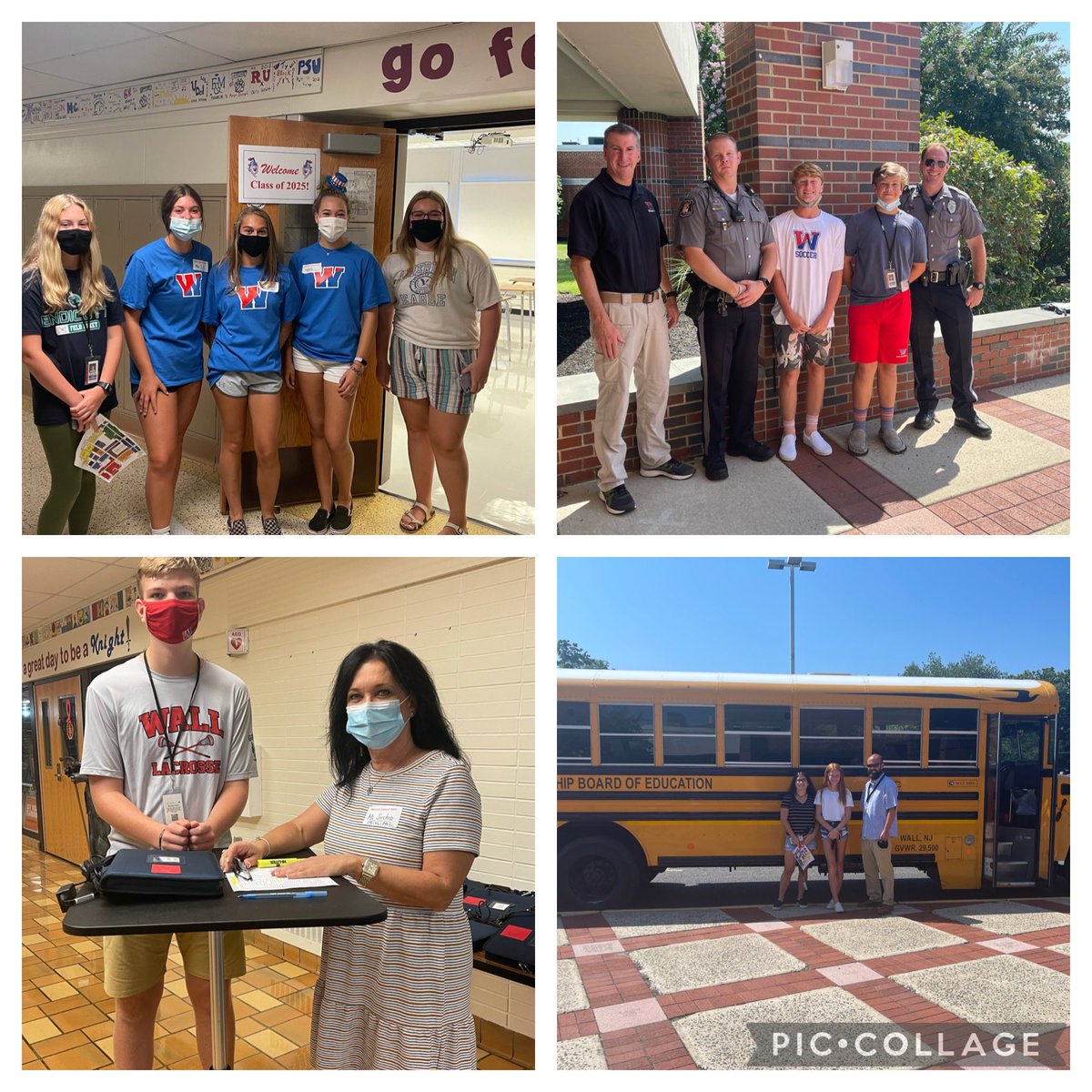 Getting excited for a new school year!! Welcome Class of 2025 you are going to love it here!! #wallin #freshmenorientation