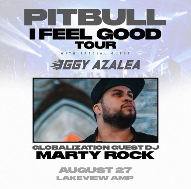 4AMNYC's tweet photo. This Friday @itsmartyrock opens for @pitbull’s I FEEL GOOD TOUR with special guest @IGGYAZALEA 🤘
#4AMNYC #4AMDJs #its4AMsomewhere https://t.co/lUmwiBfl0J