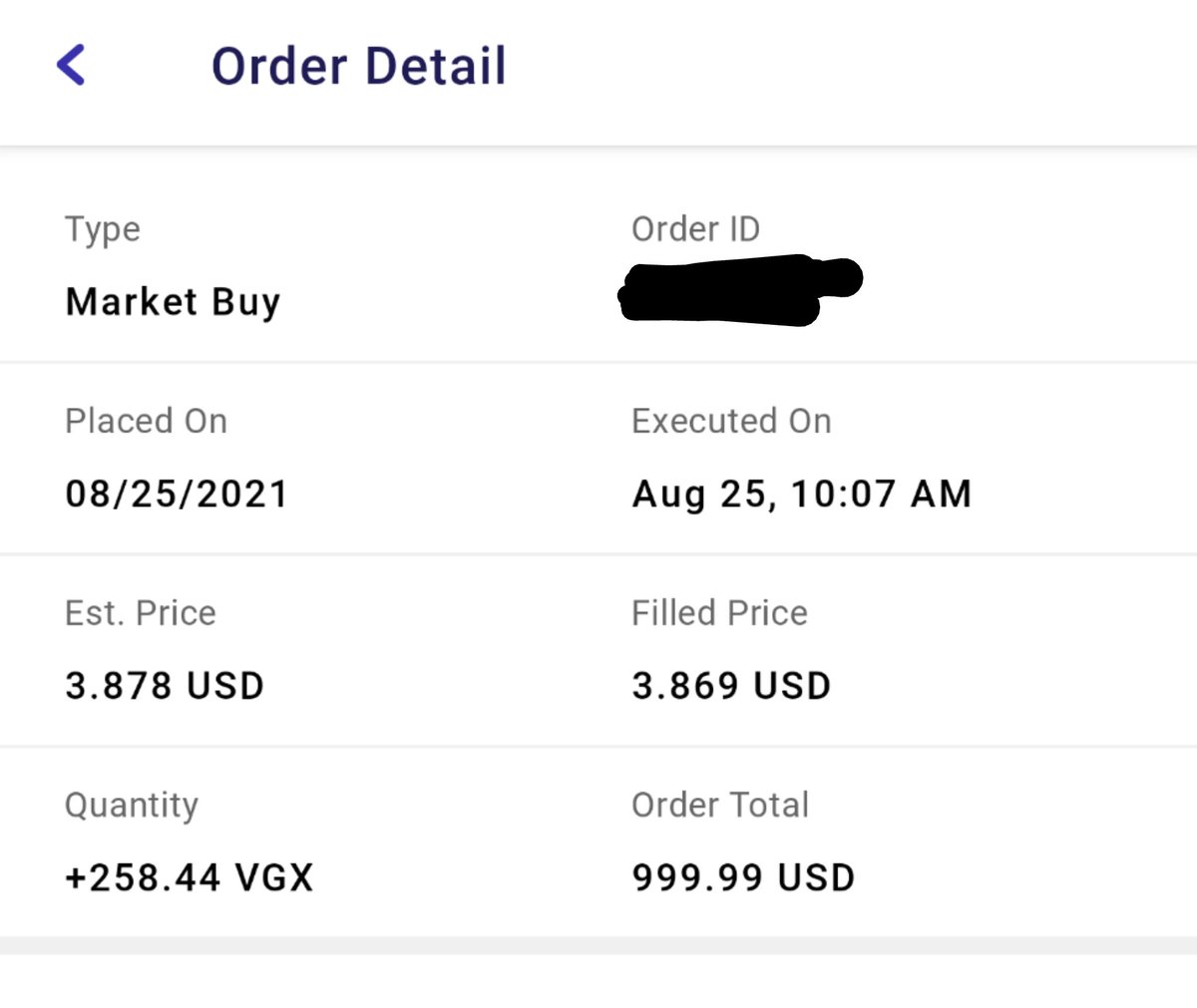 dannyf2's tweet photo. Not the best price of the last 24 hours but I couldn't help myself. 250 VGX closer to the goal I want to hit before VLP launches on Sep 1st!
#buyVGX $VGX #voyager https://t.co/bSMYZXKJyr