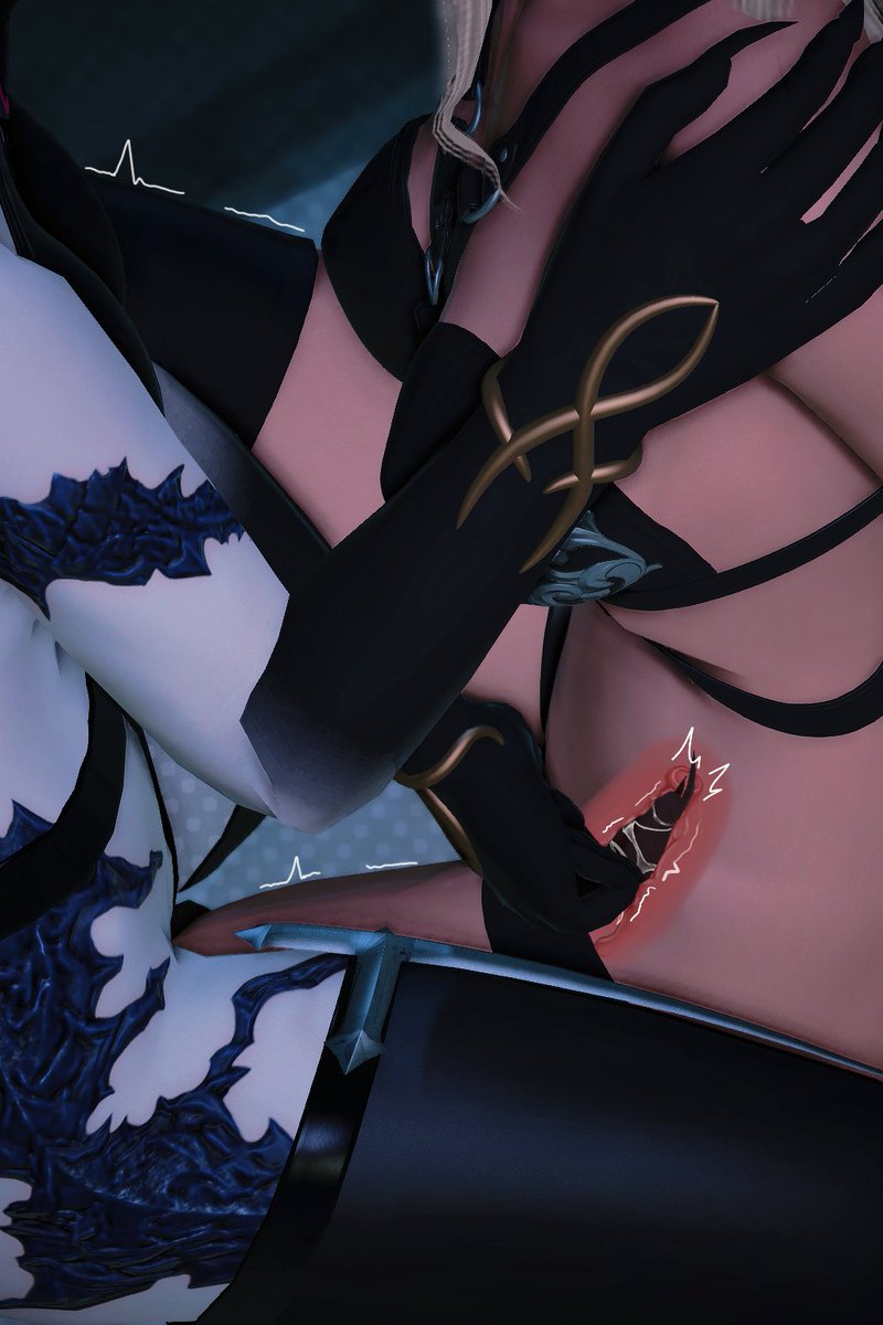 FiliaNoir's tweet photo. BONUS POST! 🎉 (THANKS for 500 followers!)

Here be the individual/alt edits! 
I've always wanted to do a deep kissing pose for the longest time... and tbh I kinda wanna be kissing some more 🥺 

#ff14nsfw  #ffxivnsfw #ffxivlewd https://t.co/pJQtALKxFB