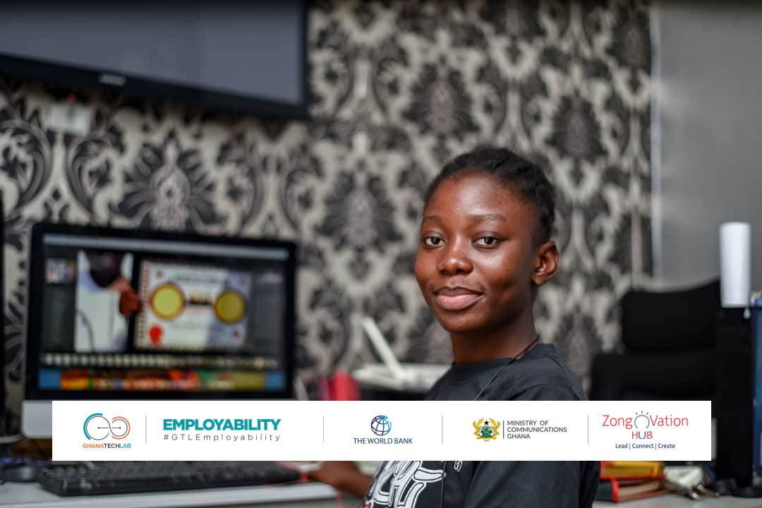 ZongoVationHub's tweet image. 𝗗𝗶𝗴𝗶𝘁𝗮𝗹 𝗠𝗲𝗱𝗶𝗮 𝗘𝗺𝗽𝗹𝗼𝘆𝗮𝗯𝗶𝗹𝗶𝘁𝘆 𝗠 &amp;amp; 𝗘
We Appreciate Our hardworking Interns for their commitment and enthusiastic attitude in our Digital Media Employability Program.
#ZongoImpact
#Zongovationhub #Ghanatechlab #PaSE #employability #YouthEmployment