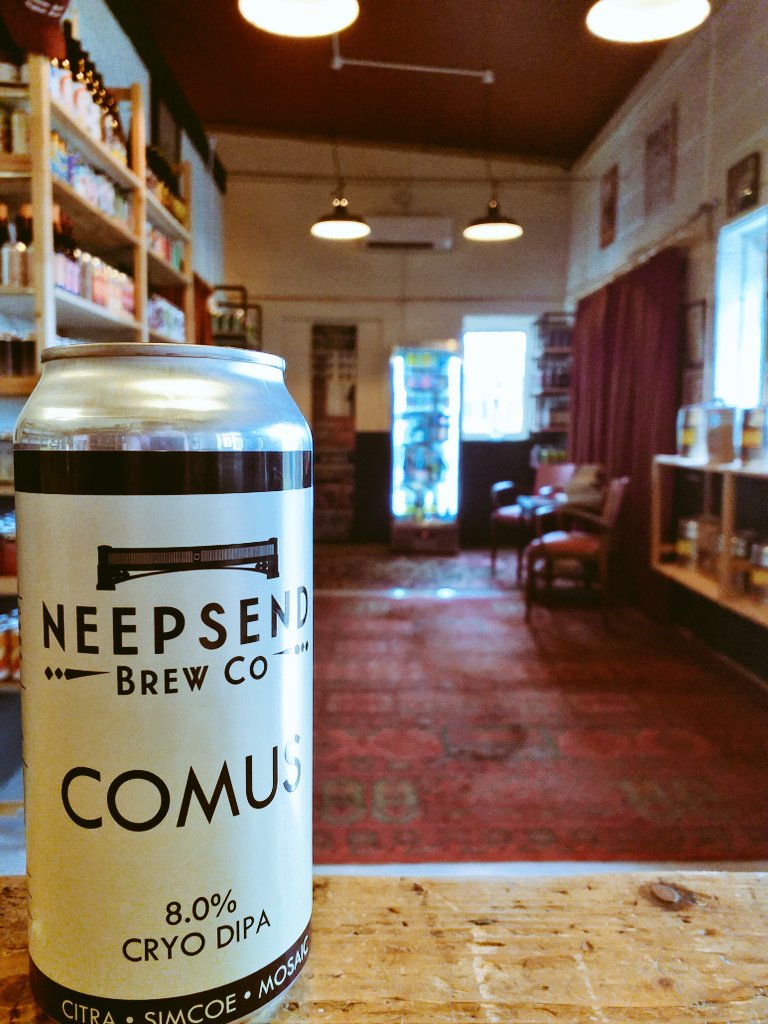 If you're looking for a can of the latest release from <a href="/NeepsendBrewCo/">Neepsend Brew Co</a> then look no further! We're open until 7pm today so there's still time to grab one on the way home from work 🍻