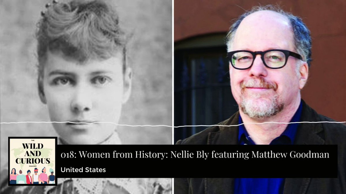 WildCuriousPod's tweet photo. Nellie Bly traveled around the world solo in the late 1800s—a revolutionary trip that lasted 72 days and changed the perception of women and travel forever. Learn more about her here: https://t.co/HyImhq3Rwz #podcast #women #travel #womenwhotravel https://t.co/MIorAJnx08