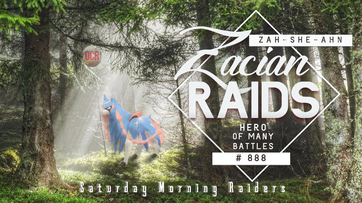 DoubleComplexJC's tweet image. Nice edit #PokemonGO
We are on the same wavelength here!
🐺 Your pic looks hauntingly similar to the image I put together a week ago for Saturday’s raids 👀⚔️ #Zacian