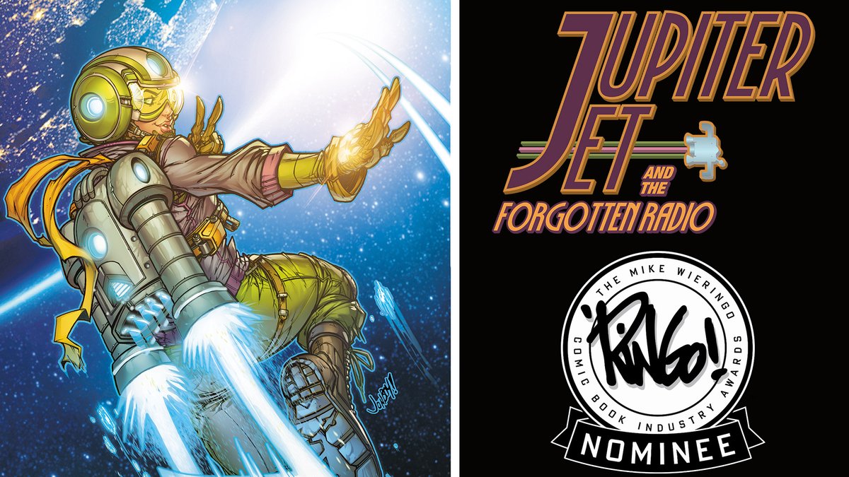 Jason Inman (@jawiin) on Twitter photo Estatic and Honored to find out that #JUPITERJET & The Forgotten Radio has been nominated for Best Kids Comic in <a href="/ringoawards/">Ringo Awards</a>!
We're two for two for this nomination in the <a href="/JupiterJetComic/">Jupiter Jet 🔜 San Diego Comic-Con</a> series.
Voting is open to all comic professions --
ringoawards.survey.fm/ringo-awards-2… Estatic and Honored to find out that #JUPITERJET & The Forgotten Radio has been nominated for Best Kids Comic in <a href="/ringoawards/">Ringo Awards</a>!
We're two for two for this nomination in the <a href="/JupiterJetComic/">Jupiter Jet 🔜 San Diego Comic-Con</a> series.
Voting is open to all comic professions --
ringoawards.survey.fm/ringo-awards-2…