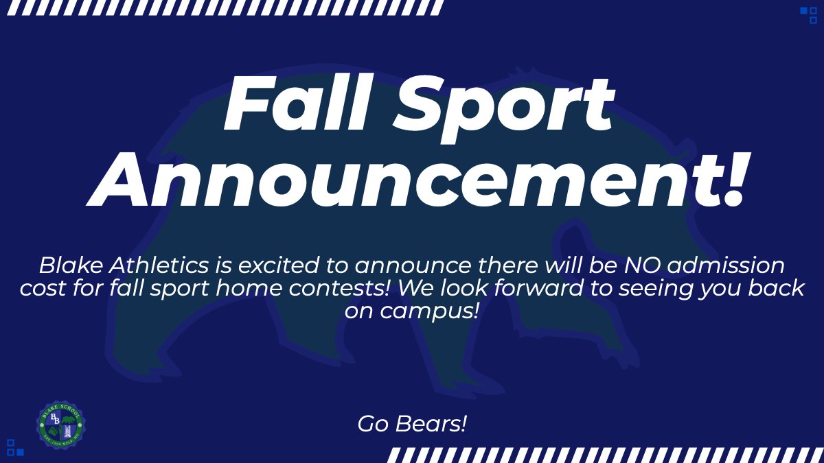 Exciting announcement!...

Go Bears!