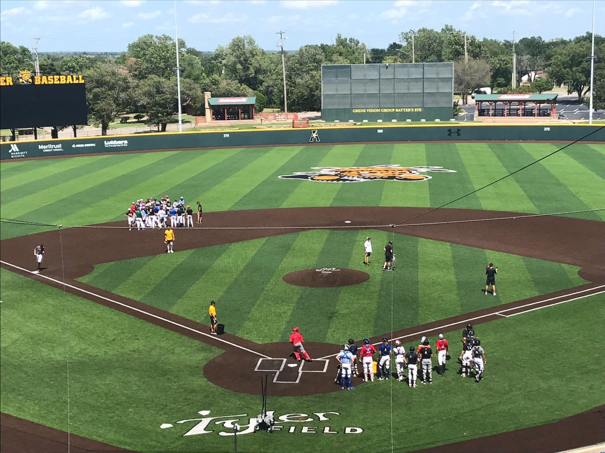 The Wichita State Prospects Baseball Camp last weekend was a great event. Tremendous facilities, coaching staff and baseball program they have there at Shocker Nation!! <a href="/GoShockersBSB/">Wichita State Baseball</a>