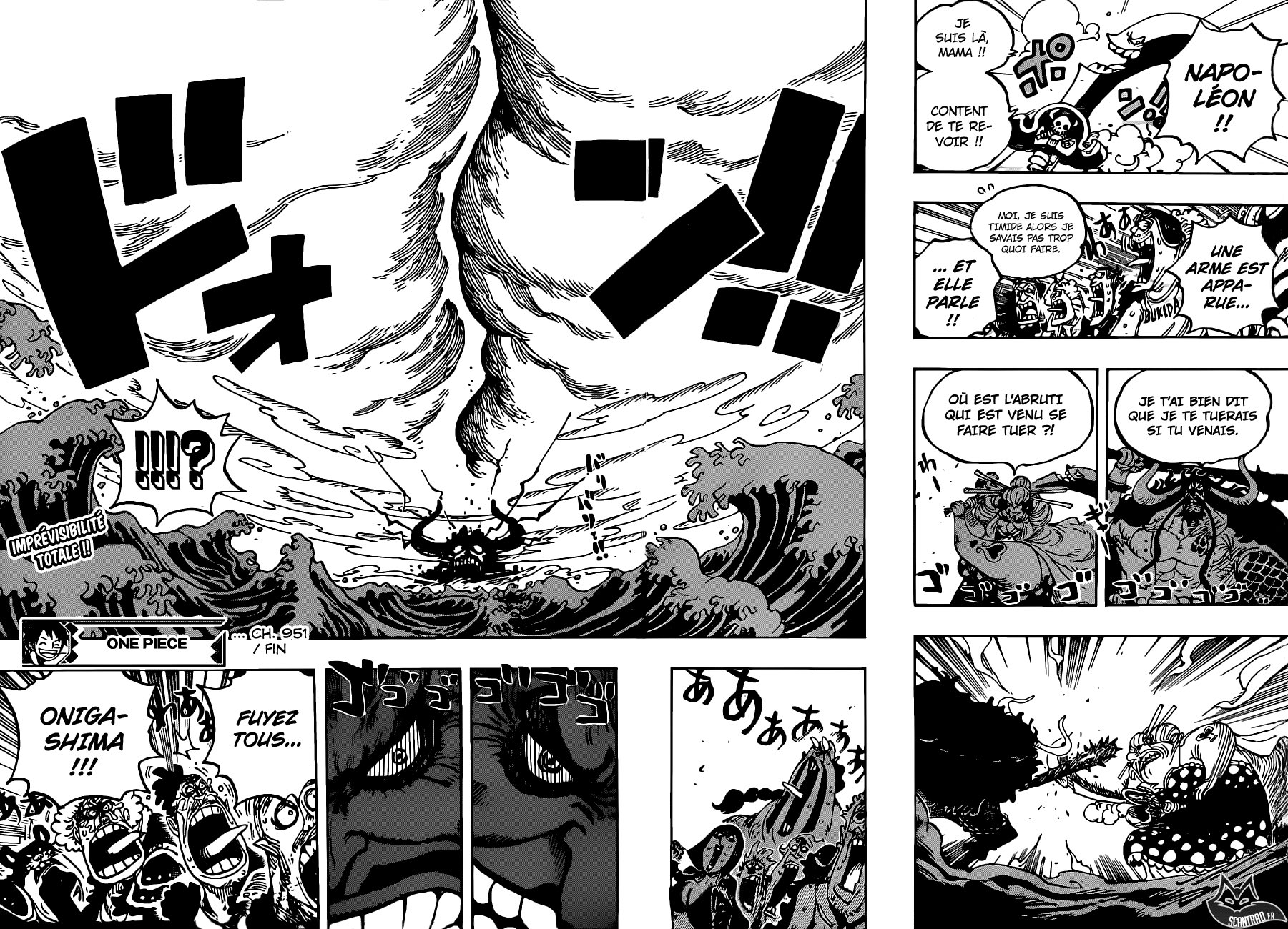 Kaido Et Big Mom Mort trawzy on Twitter: "HDR : On la voit l'utiliser pendant son combat contre  Kaido quand elle fend le ciel en deux ou encore lors de sa crise pendant la  Tea Party Elle