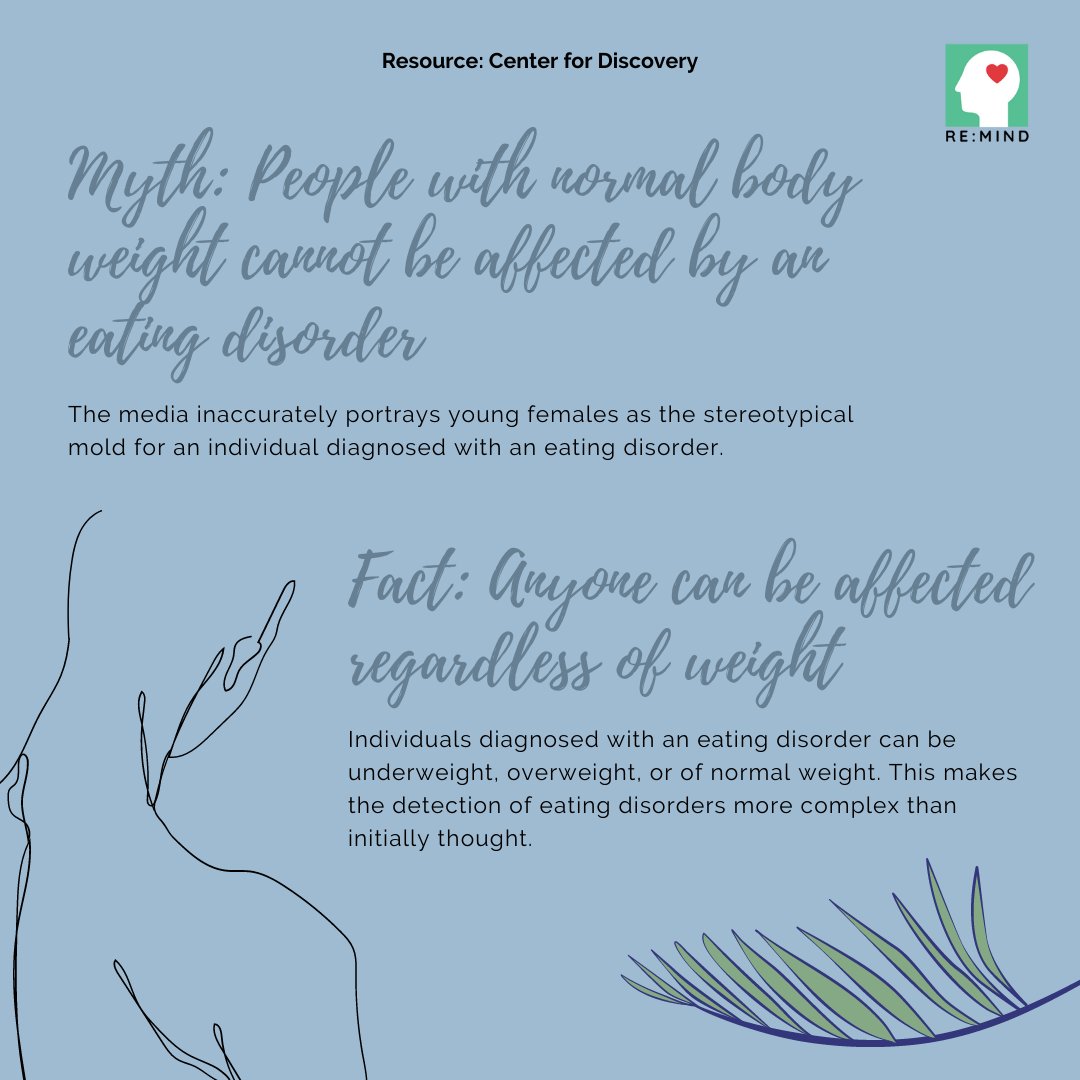 remind_sg's tweet photo. [PART 1/2] Do you think you can differentiate fact from myth? 🧐 Swipe left to test your knowledge on eating disorders 🧠

#eatingdisorderrecovery #eatingdisorderawareness #media #beauty #bodyimage #selfesteem #bodypositivity #loveyourself #loveyourbody #fat #fatshaming #food https://t.co/V2Iqtezh23