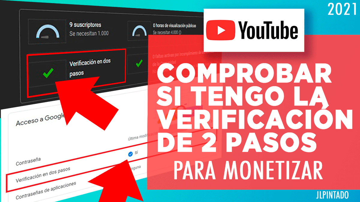 AlertaCreadores's tweet photo. Veremos como comprobar si tenemos activa la verificación en 2 pasos de nuestra cuenta de Google para poder monetizar en Youtube, todo en vídeo.➡ https://t.co/eawZdcjLPN 🔷🔷
#monetizar #ayudayoutube #tutoriales #tutorialyoutuber #youtubers #seryoutuber #monetizacion https://t.co/2uW2NR2PKK