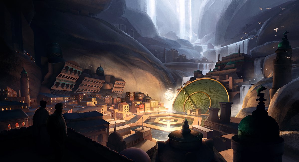 Far beneath the ice plains of Earth, 620 years after the Industriozoic Ice Age began, lies Erothir, the City of Light. At its center, an orb of great power provides this civilization with the world's most valuable resource: heat. #conceptart