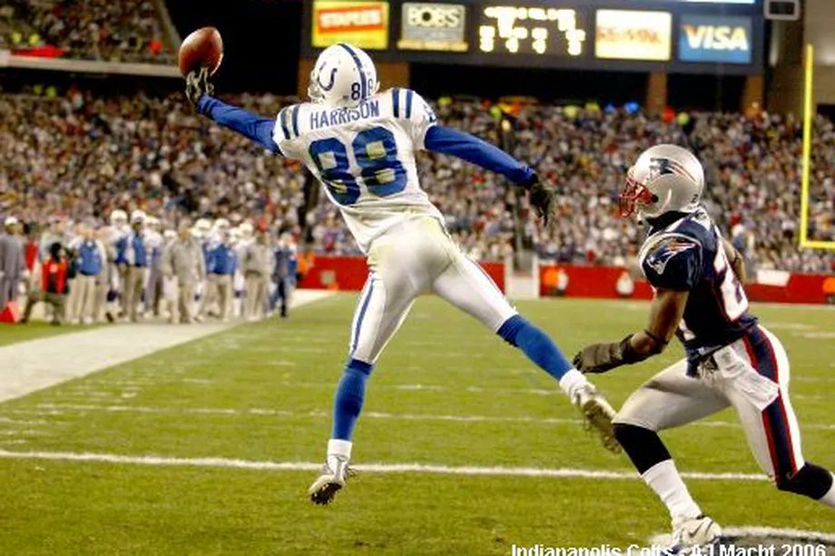 Happy birthday to the great Marvin Harrison!  And if you\re wondering---he did catch this pass for a touchdown... 