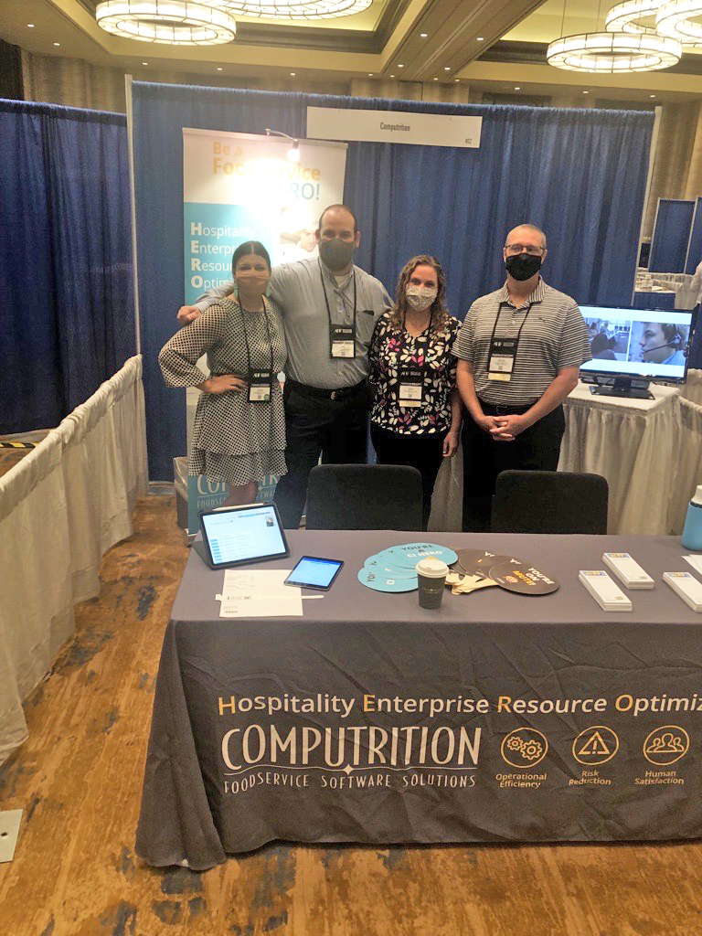 Computrition's tweet photo. It’s good to be back at the annual @ahfnetwork conference and connect with industry peers in Dallas, TX! 🤠 #HealthcareFoodservice #SelfOperated #PowerOfAutomation https://t.co/IRgQcUzHti