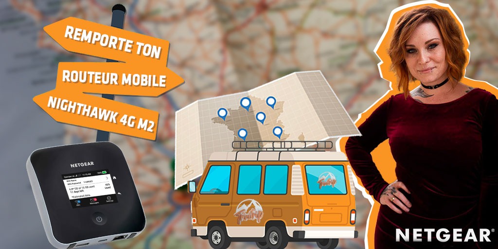 ⚡CONCOURS⚡

Grâce à mon partenaire #Netgear je vais pouvoir rester connectée pendant mon tour du monde sur Twitch grâce à leurs boîtiers wifi ! #TriniTrip🌍

Tente de remporter ton boitier Nighthawk M2 📶
• RT ce tweet
• Follow <a href="/NetgearFrance/">NETGEAR France</a> et <a href="/mythiXTrinity/">Trinity • #Trinitrip 🇲🇾</a>

TAS le 5/09 🍀