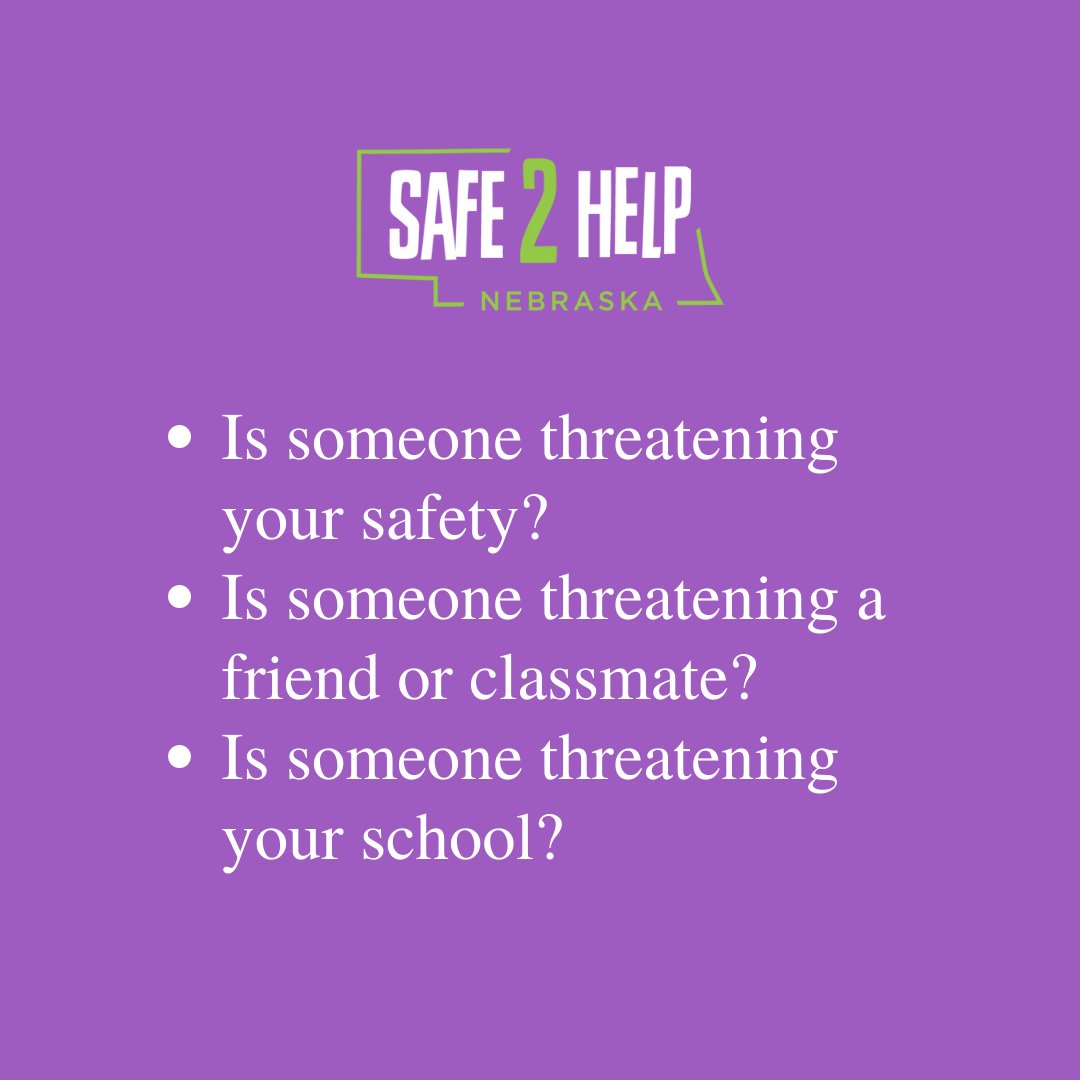 Safe2Help Nebraska tweet media