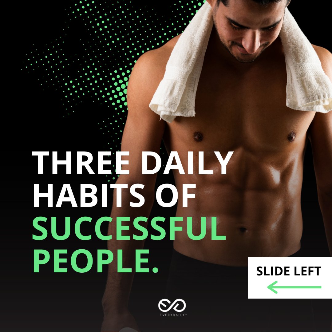 BeEveryDaily's tweet image. "Success means something different to everyone. Still, many of the most successful people in the world share the same daily habits.

Do you do any of these? What would you add? "