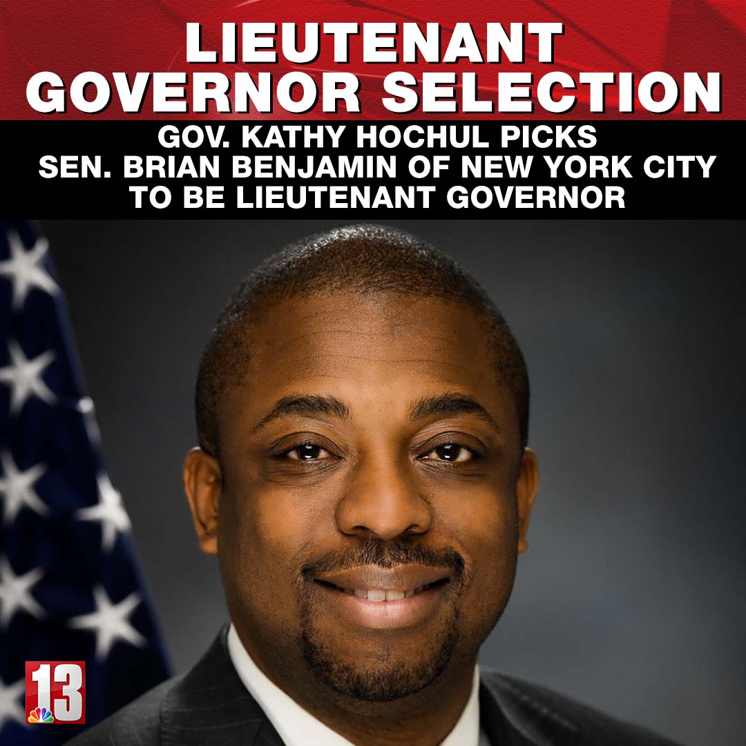BREAKING: <a href="/GovKathyHochul/">Governor Kathy Hochul</a> has picked her lieutenant governor. ➡️ wnyt.tv/dfk1c