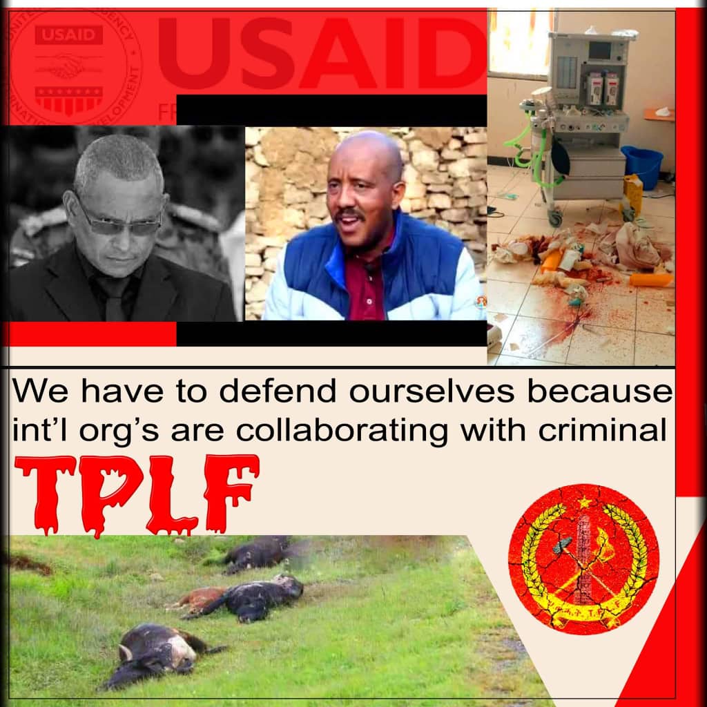 SuleimanAbdell7's tweet photo. ዘመቻው ተጀምሯል 
#TPLF is competing #ISIS not only in its brutality and cruelty but also in acts of cultural genocide. Hundreds of churches, mosques &amp;  Monasteries totally destroyed by TPLF act of terror in northern Ethiopia. #AtrocitiesByTPLF #TPLFTerroristGroup @USUN https://t.co/kynikM1Zlw