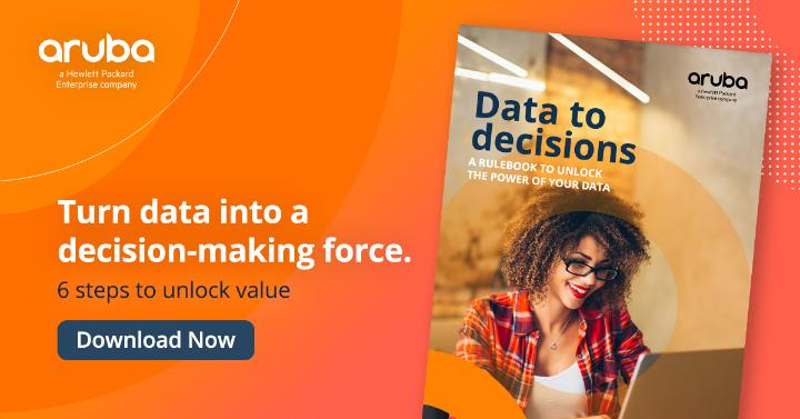 InfraSales's tweet photo. 52% of surveyed IT leaders in EMEA struggle to translate data into actionable insights. This eBook by Aruba outlines 6 steps to making more data-driven decisions. https://t.co/0Fbk1IDkk4 https://t.co/lLv13GZhkm