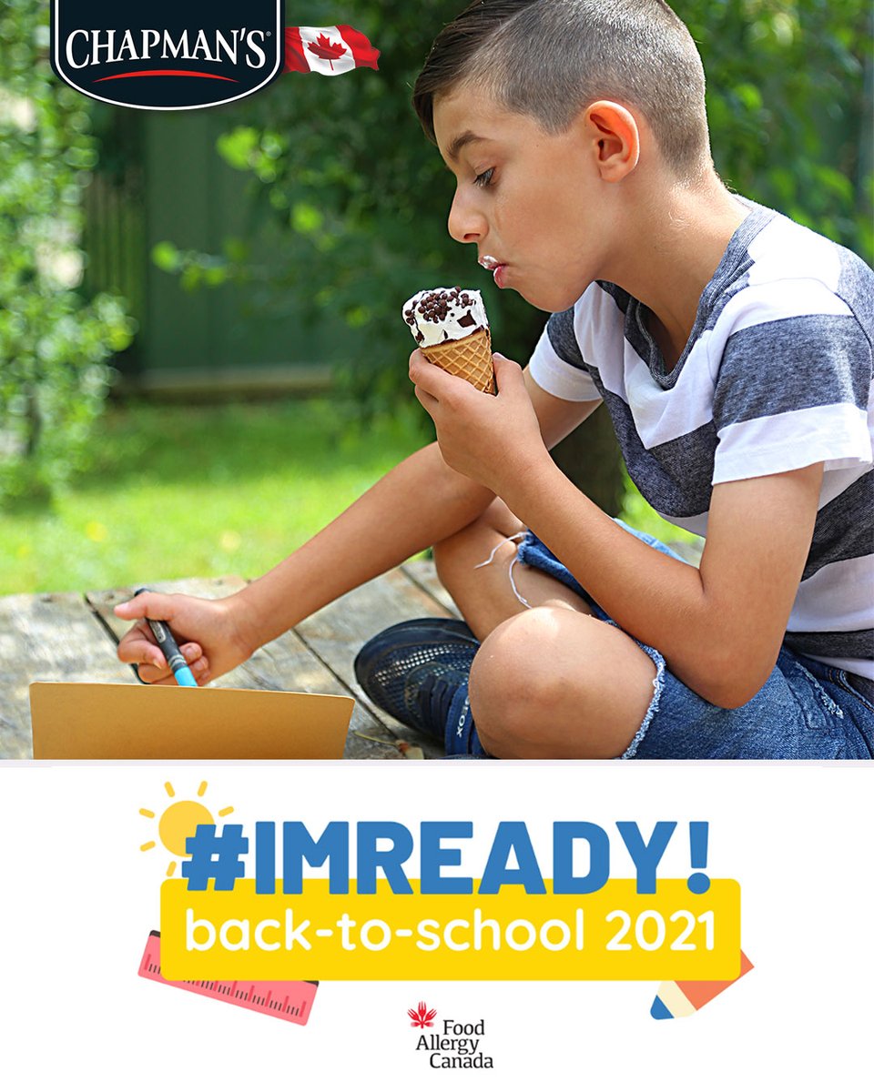 Chapmans_Canada's tweet photo. #FoodAllergy? ๐ Prepare for back-to-school with helpful tools and resources, including #backtoschool hacks, from @FoodAllergyCan. #ImReady #FoodAllergyCanada #AllergyAware #GetBackGiveBack ๐๐ https://t.co/JCNh8hT64C https://t.co/dmUulvQcKB