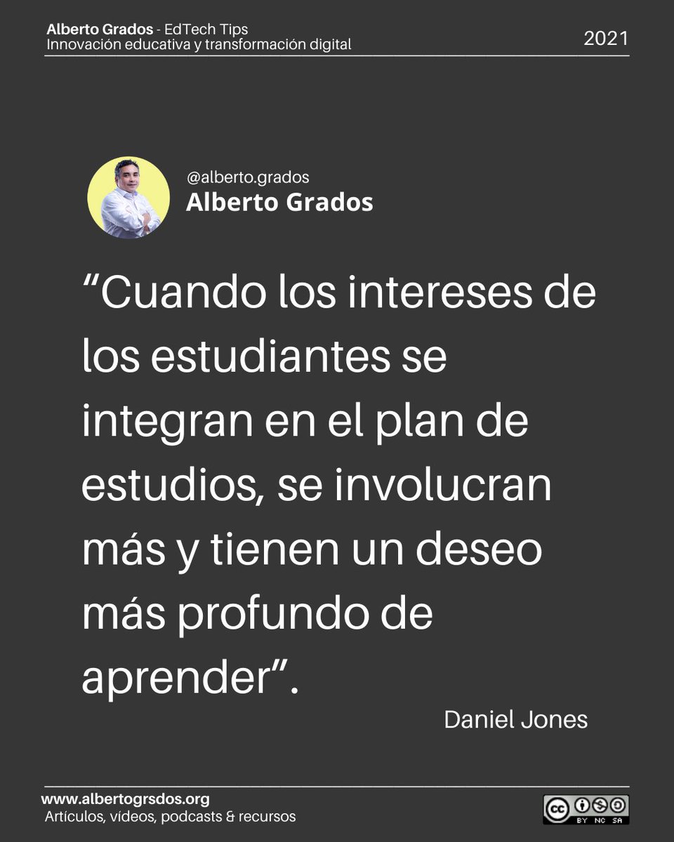 albertogradosm's tweet photo. 💬 #WedWords #EdTechTips
.
📌 Ser empáticos, identificar las necesidades e intereses de nuestros estudiantes, es vital para potenciar el aprendizaje 🚀
.
👉🏽 https://t.co/RkLNTw3HDj
.
#EdTechLatam #ActiveLearning #StudentAgency #InstructionalDesign #Education #Innovation https://t.co/rhDFAcHARp