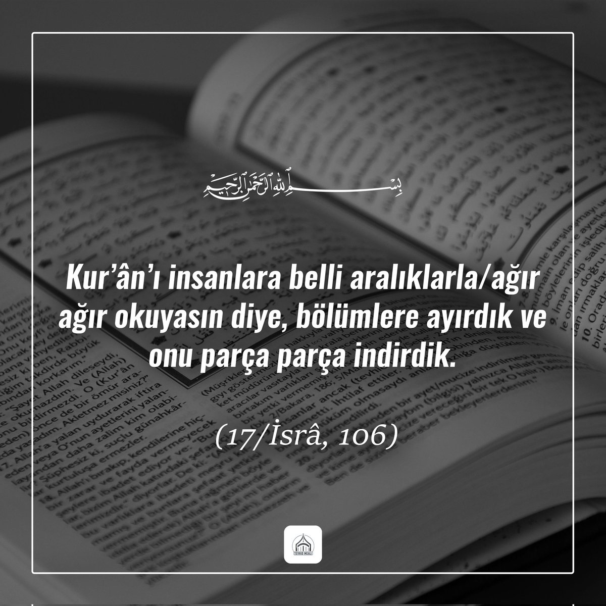 ◾Rabbimizden mesaj var! 

 #tevhidmeali