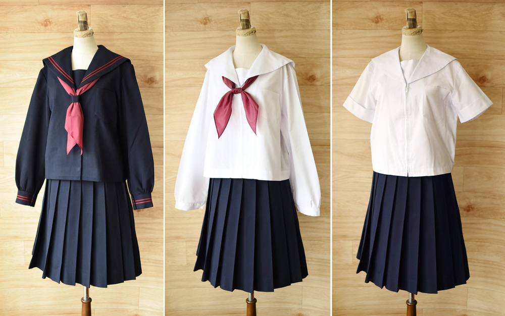 ギガサイズ□福島県 郡山市立郡山第一中学校 オールシーズン 前開き