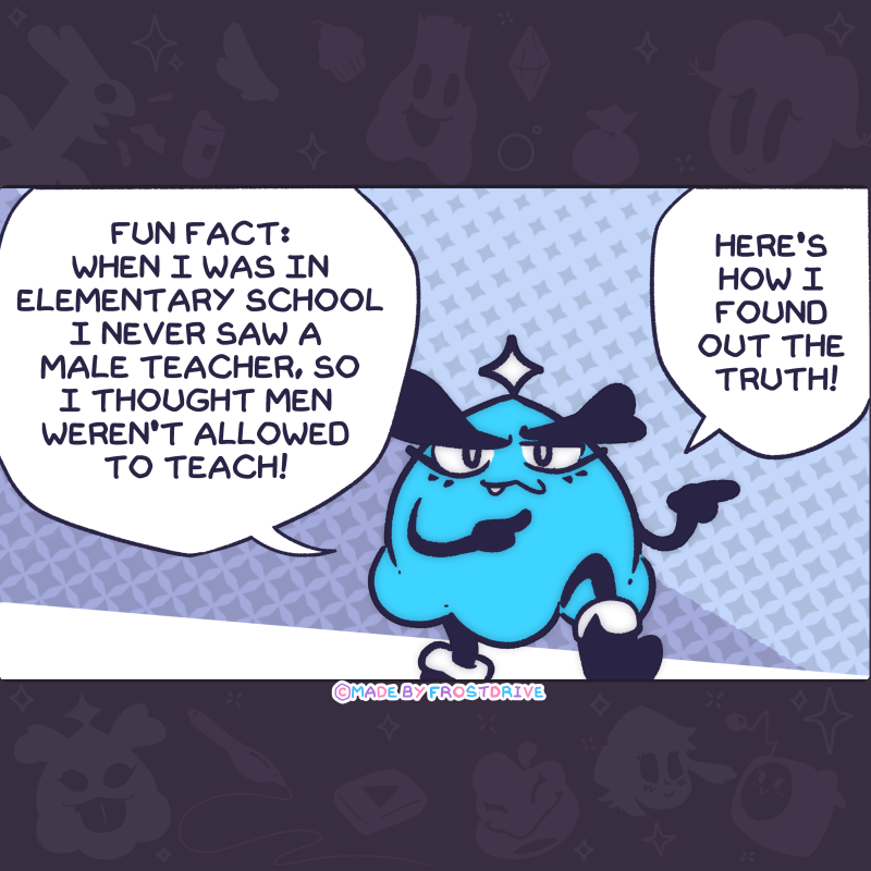 PlumNights's tweet photo. Did you ever have any weird beliefs as a kid? 

Comment it if you did! 💌
Maybe I could make a comic out of it! 

This was one of mine as a little kid.
ヽ(✿ﾟ▽ﾟ)ノ
#comicstrip #funnycomic https://t.co/f4XRuxUy9i