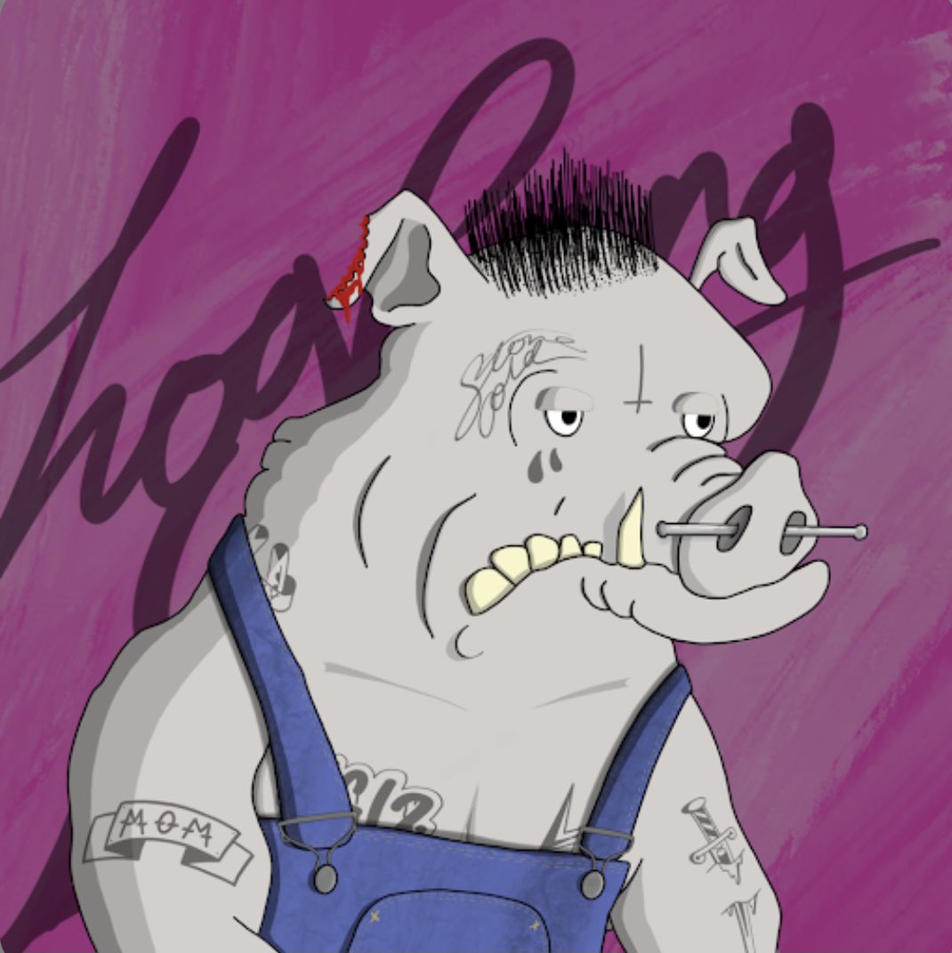 Minted my second Hog from <a href="/HogGangNFT/">Hog Gang</a> #HogGang