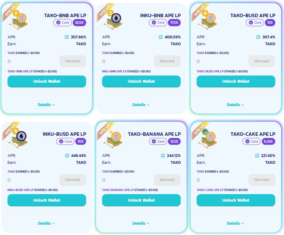 ATHena_DeFi's tweet photo. In true #DeFi fashion, #TakoDeFi also has some High #APR Farms! 💰
Farm Here: 🐙🎣
https://t.co/2BsGzfbkBR
Invest with @TakoDeFi and start earning #PassiveIncome today! 🚀 https://t.co/vcg6luzIQs