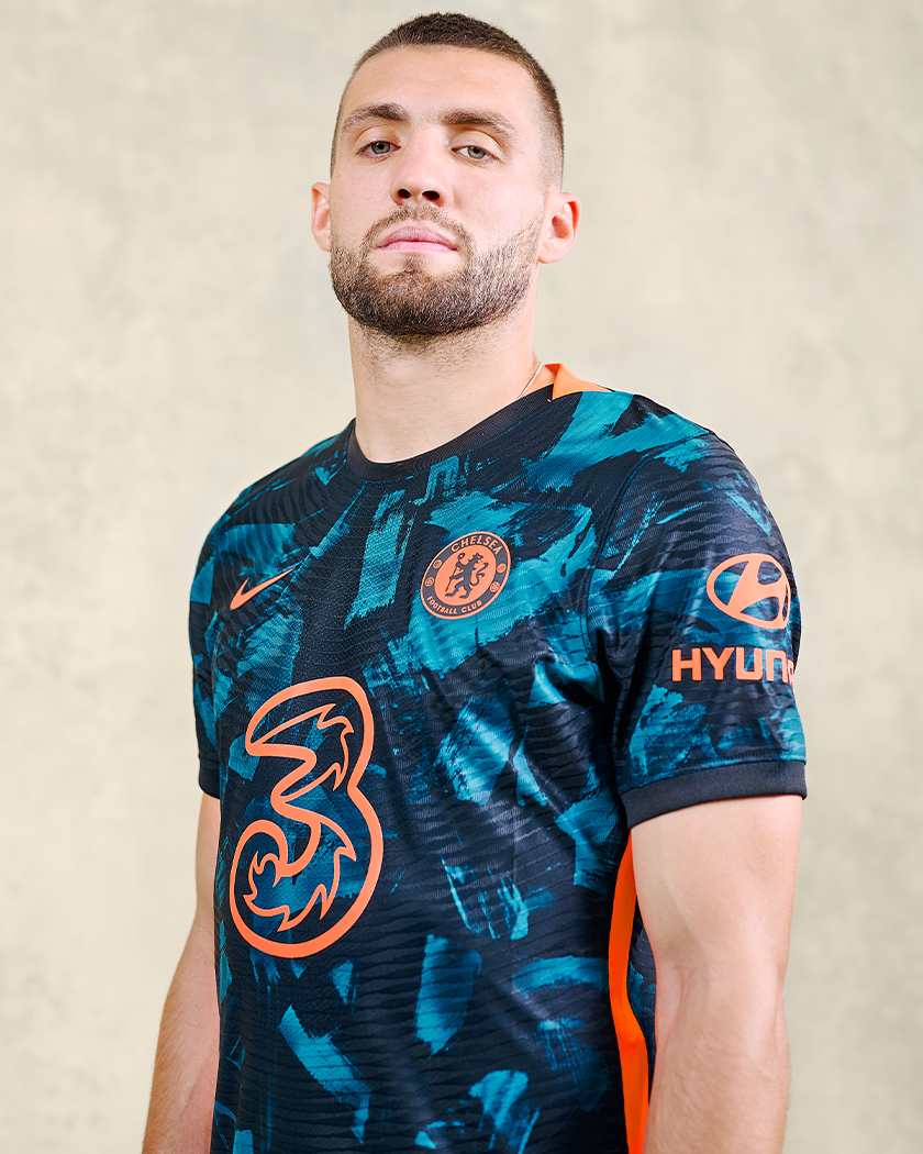 Chelsea FC on Twitter: "Introducing our 21/22 @NikeFootball Third Kit!  Inspired by iconic outdoor brand Nike ACG, with signature bold prints and  vibrant colours, ready to take centre stage under the European