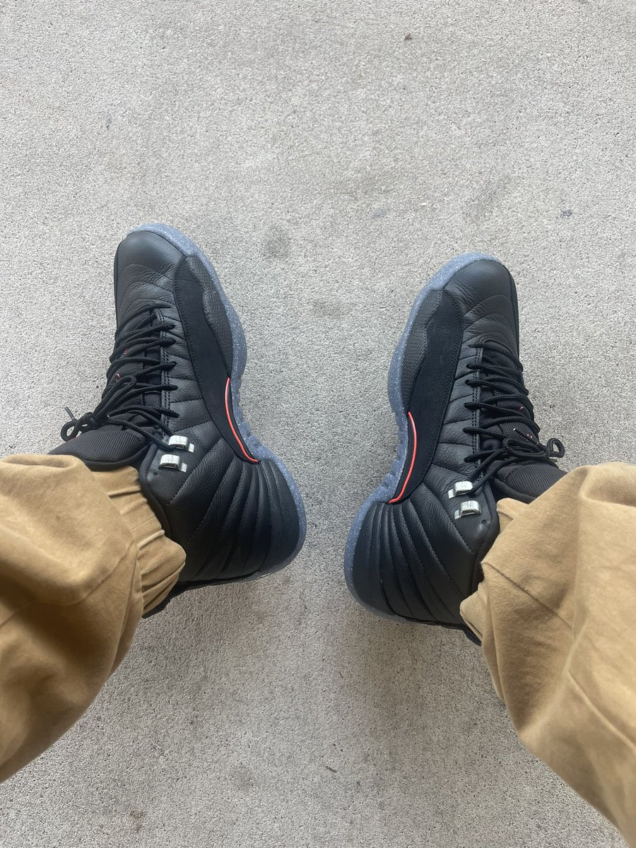 100_Stack's tweet image. Kicks of the day #Utilty12 #workKicks #atmoscollectorsclub @nikestore @Jumpman23