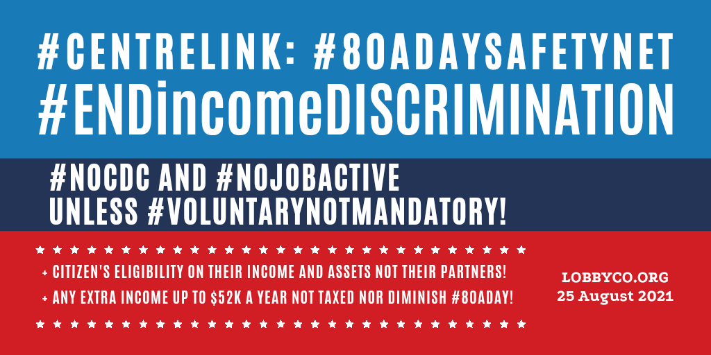 lobbycoorg's tweet photo. @BethanyinCBR @TCGgeelong Yes #VoteLNPlast! 
Also with the cost of living telling the government via the #HendersonPovertyLine... #80aDAY is at minimum the necessary #Centrelink base rate needed and they fail citizens everyday and keep them in poverty - inexcusable!
We NEED TO #ENDincomeDISCRIMINATION! https://t.co/ddI73L6n7i