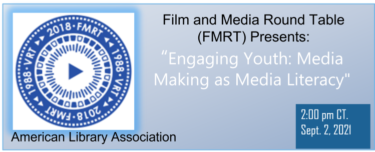 EVENT: Join SRL's Elis Estrada and early education expert Will Tolliver Jr. for a discussion on youth-centered education and how it promotes media literacy through media creation on 9/2 at 3 pm ET.

cc <a href="/ALA_FMRT/">Film & Media Round Table</a> <a href="/eyes107/">Elis Estrada</a> <a href="/WillTolliverJr/">Will Tolliver Jr. (He/Him)</a> 

ala-events.zoom.us/webinar/regist…