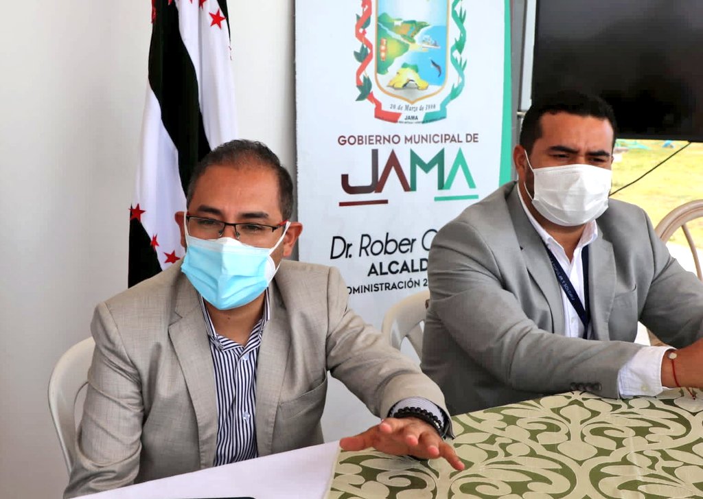 "Con esta reunión buscamos establecer acuerdos que permitan reactivar y fortalecer los emprendimientos de nuestras #OEPS, mediante acompañamiento técnico conjunto, así como la implementación de estrategias que fomenten el comercio justo en la zona norte de #Manabí". <a href="/PaulCuevaL/">Paúl Cueva</a>