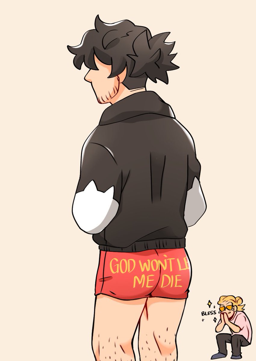 nartothelar's tweet photo. booty #aizawashouta #bnha https://t.co/NObH7qyqEV