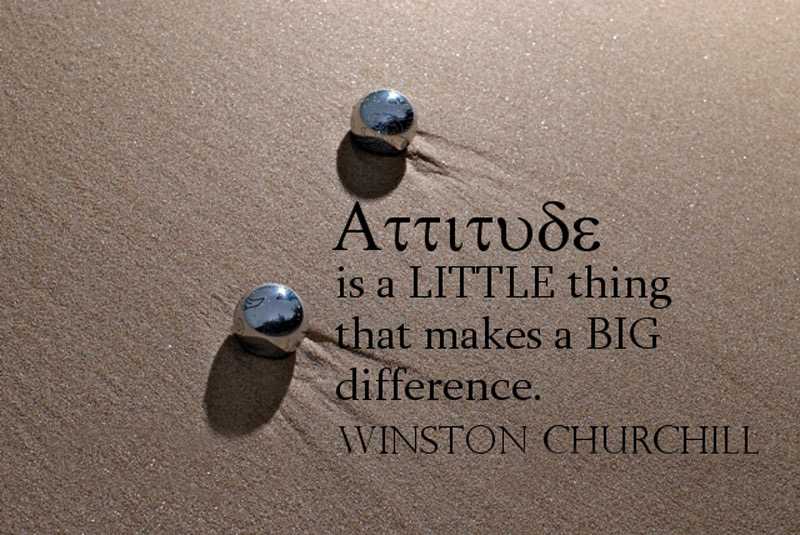 Everything is easier when you decide to have a positive attitude.