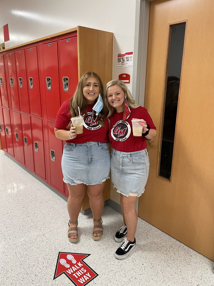 So proud of these two young teachers. Both are dedicated and passionate about making a difference in our kids lives. They volunteer for everything!!  Thank you Miss. Himes and Miss. Smith! #igtbac <a href="/GMschools/">Groveport Madison Schools</a> <a href="/MrAltmancruiser/">Jeff Altman</a>