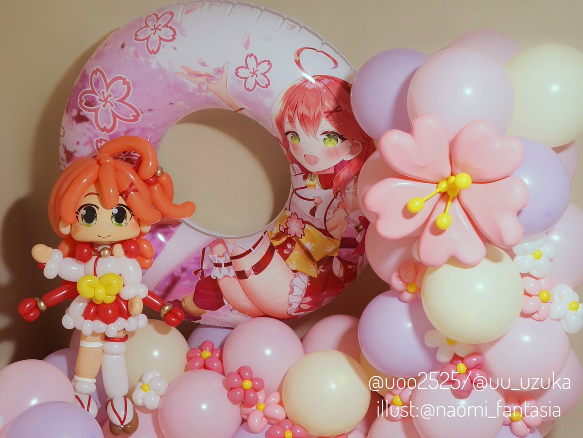 ♡桜の咲く丘♡桜、うさぎ、春、シーグラスアート、天然石アート
