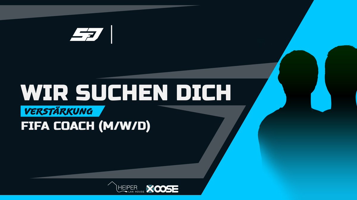 SFDGaming's tweet photo. Wir suchen dich noch immer als #FIFA22 Coach für unser #eSport Team

Du bist #zeitlich flexibel, #cool drauf, liebst es anderen zu #helfen und #motivieren?Dann sollten wir uns unbedingt #kennenlernen!

📩info@sfd-gaming.com / 💽https://t.co/jDzWGGjaZx

#fifacoach #esports #rtpls https://t.co/ptJ2Iggmn9