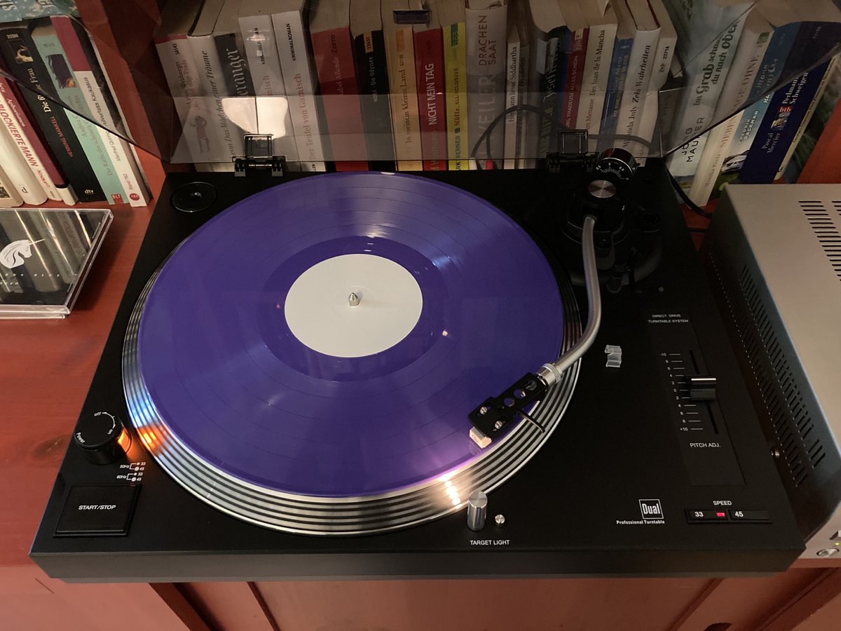 test pressing of TAINTED has arrived today 🙏 sound absolutely cool 😎 only a few copies of this strictly limited vinyl release left. pinkturnsblue.com/shop